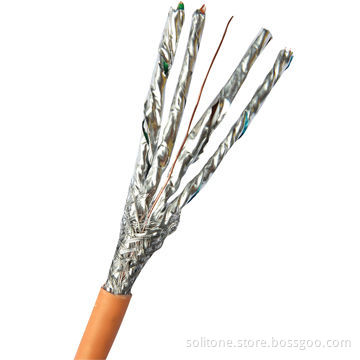 Cat7 LAN Cable, SFTP with 1,000ft LSZH, 1,050V AC Spark Test